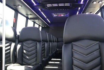 Columbia Minibus Interior