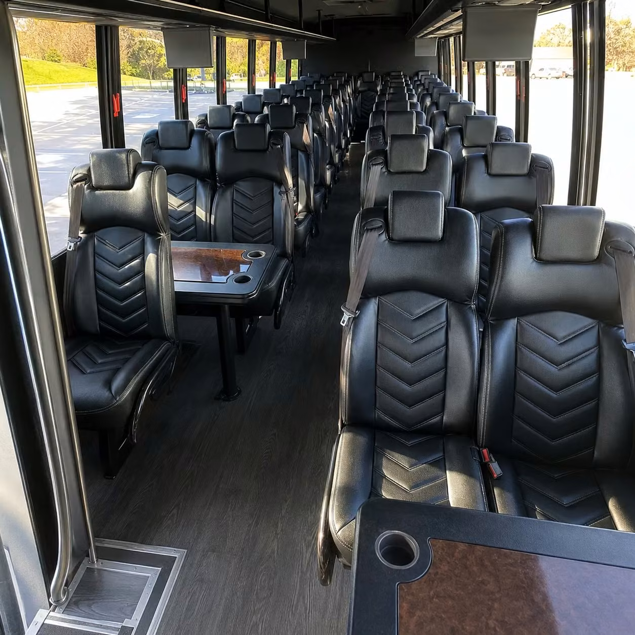 35 passenger minibus interior