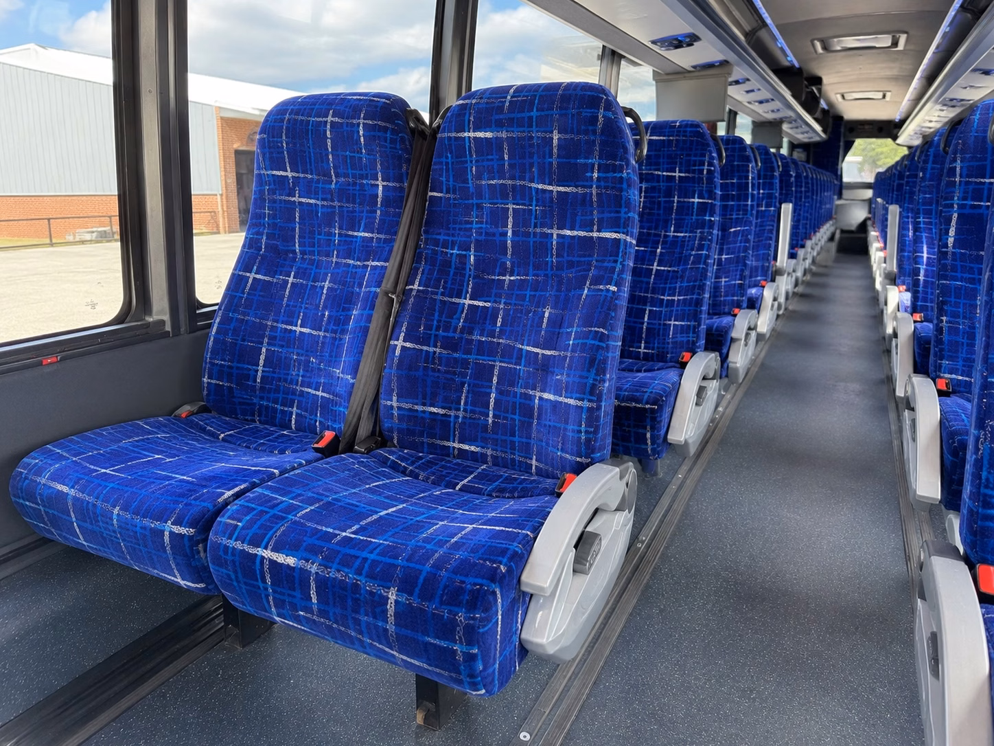 columbia charter bus inside