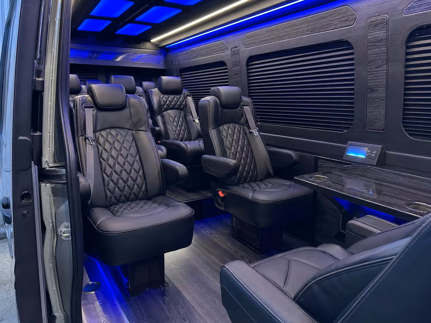 sprinter van transportation for groups and events across columbia