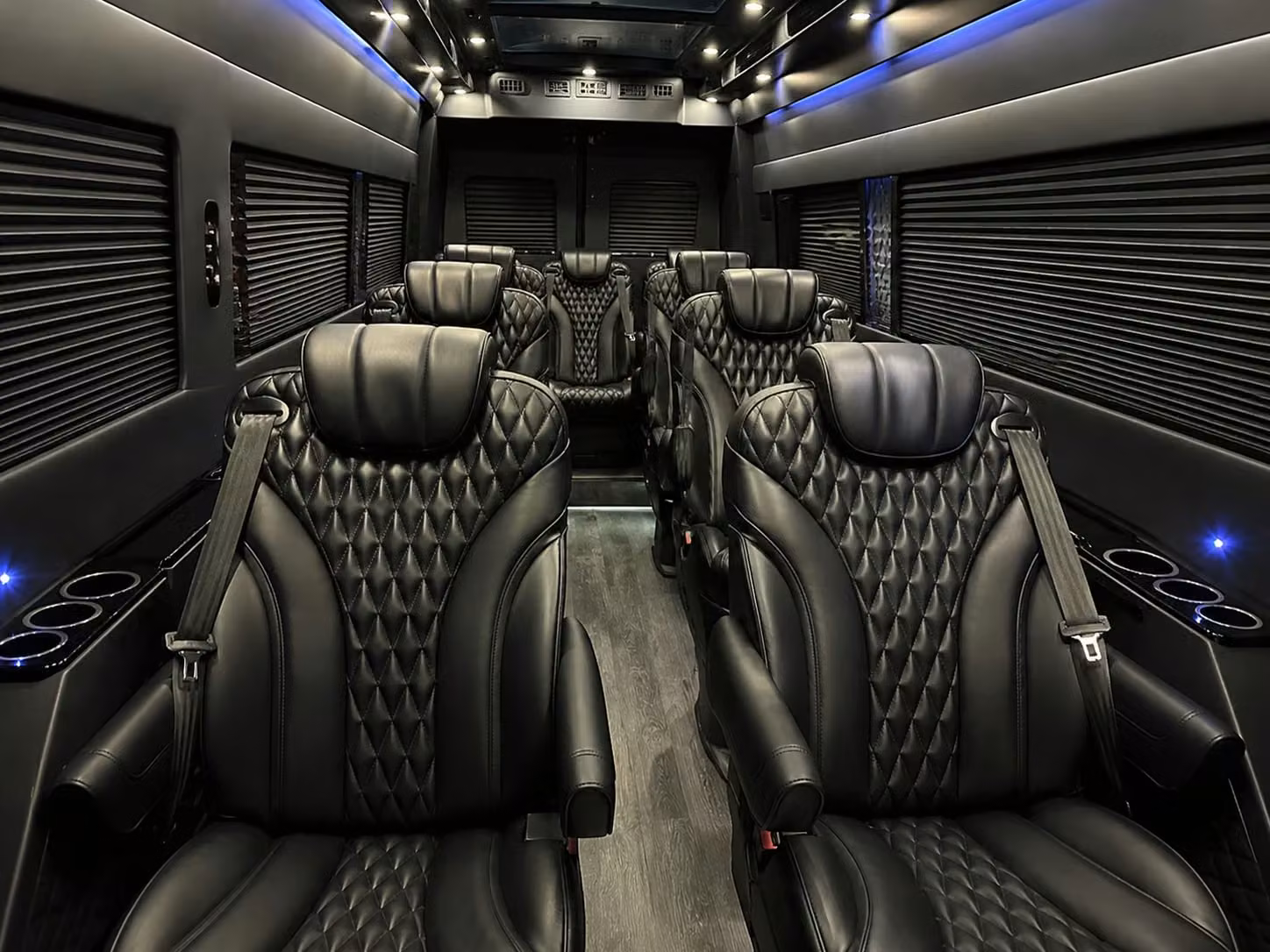 sprinter van with driver interior